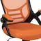 Flash Furniture Office Chair, Mesh, Orange HL-0016-1-BK-OR-GG - alternate 5